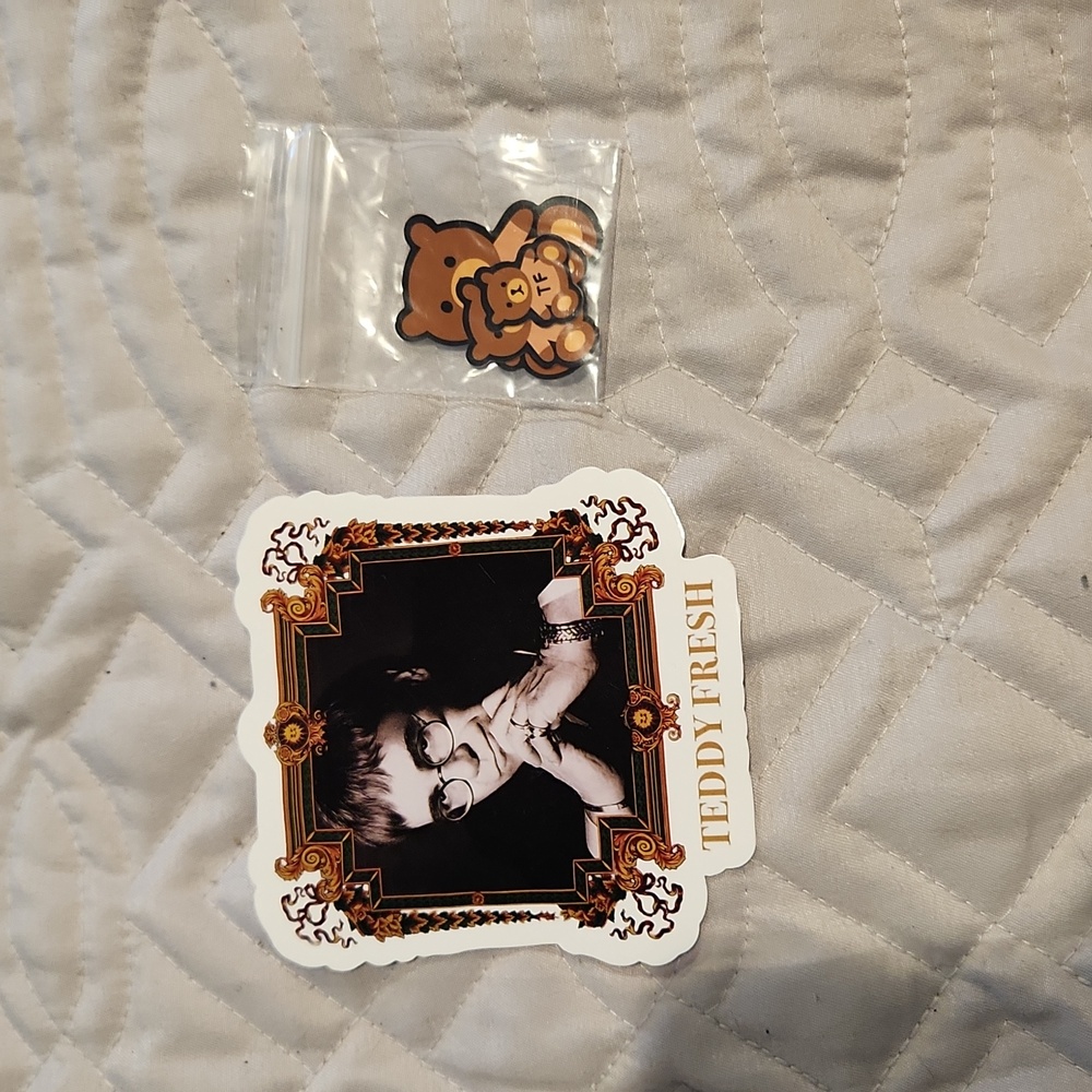 Teddy Fresh stickers